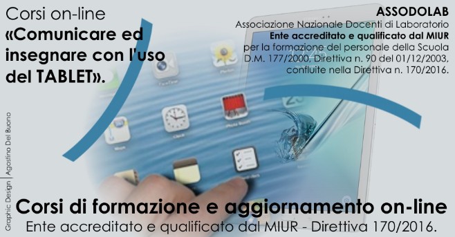 Corso TABLET on-line by Assodolab
